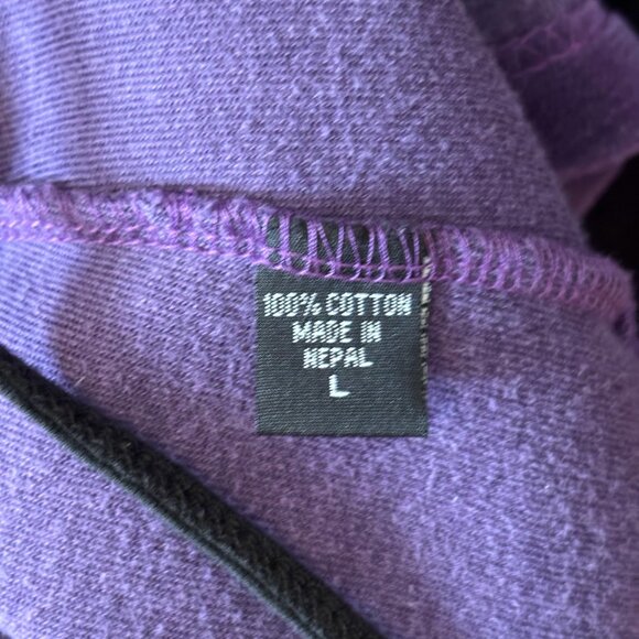 Purple Velvet Coat, Velvet Cardigan, 3D Flower Jacket, purple duster, Velour - Picture 10 of 11